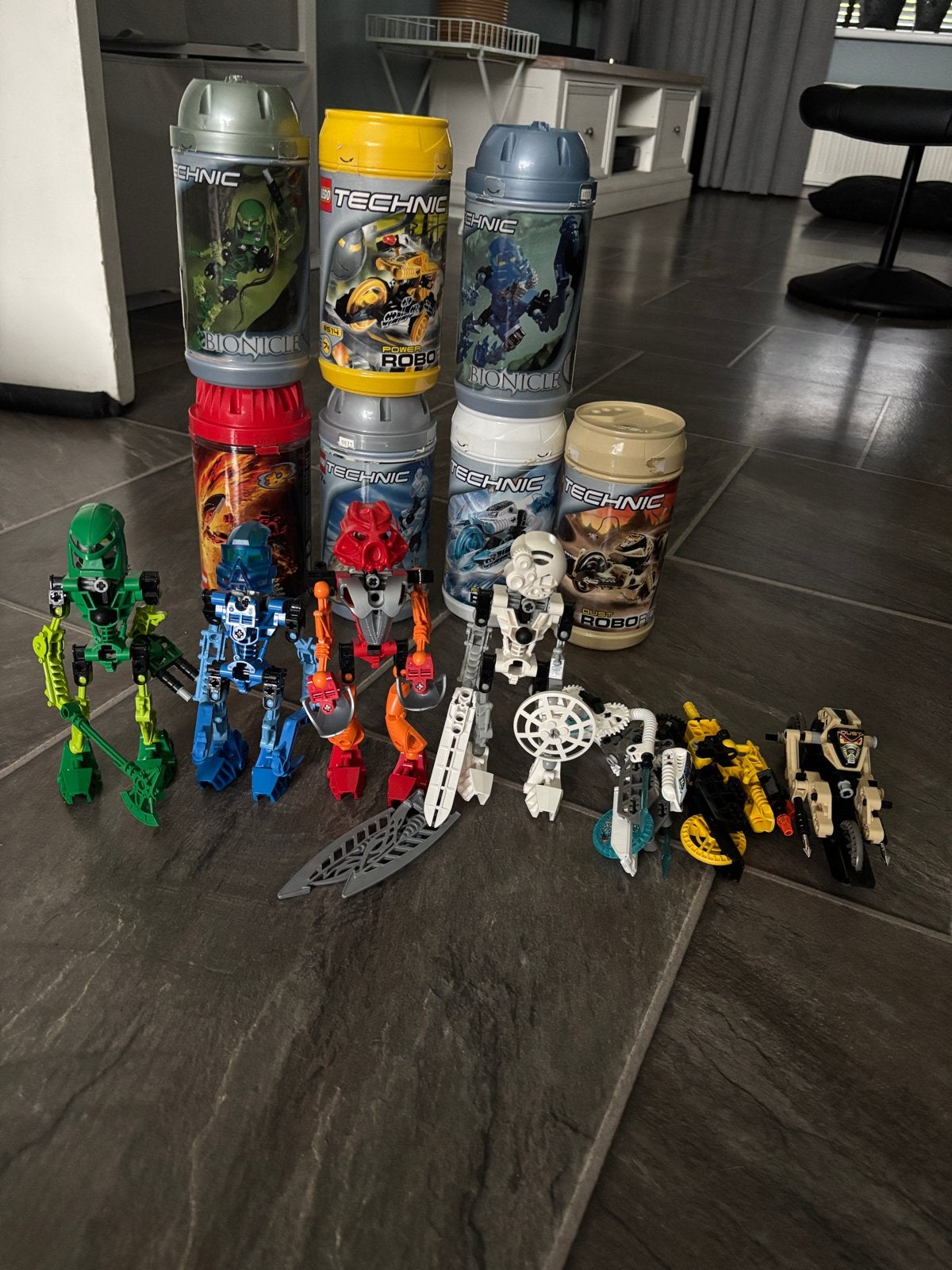 Lego Bionicle Technic compleet met boekjes, Verzenden, Gebruikt, Overige merken