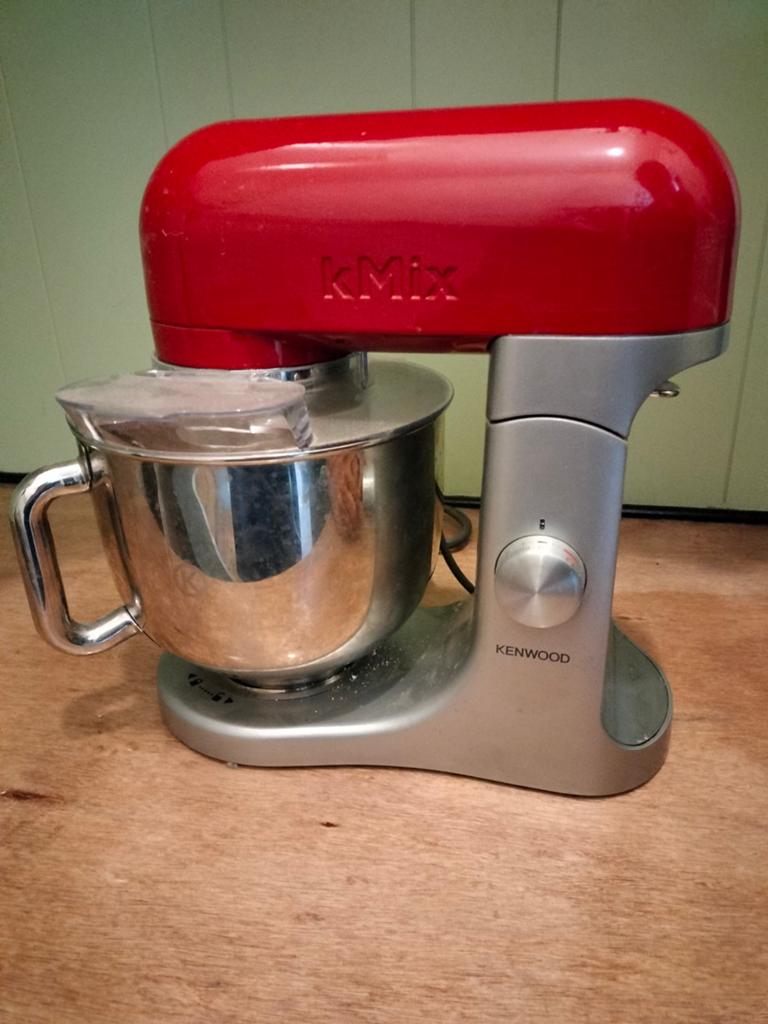 Kenwood kMix keukenmachine, Witgoed en Apparatuur, Keukenmixers, 4 liter of meer, Ophalen of Verzenden, Zo goed als nieuw, 3 snelheden of meer