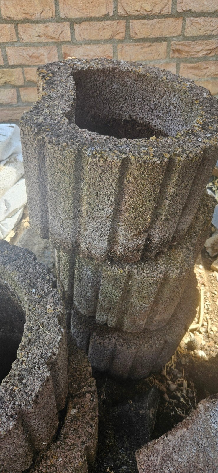 10 Gebruikte betonnen plantenbakken, Ophalen, Gebruikt, Minder dan 60 cm, Balkon