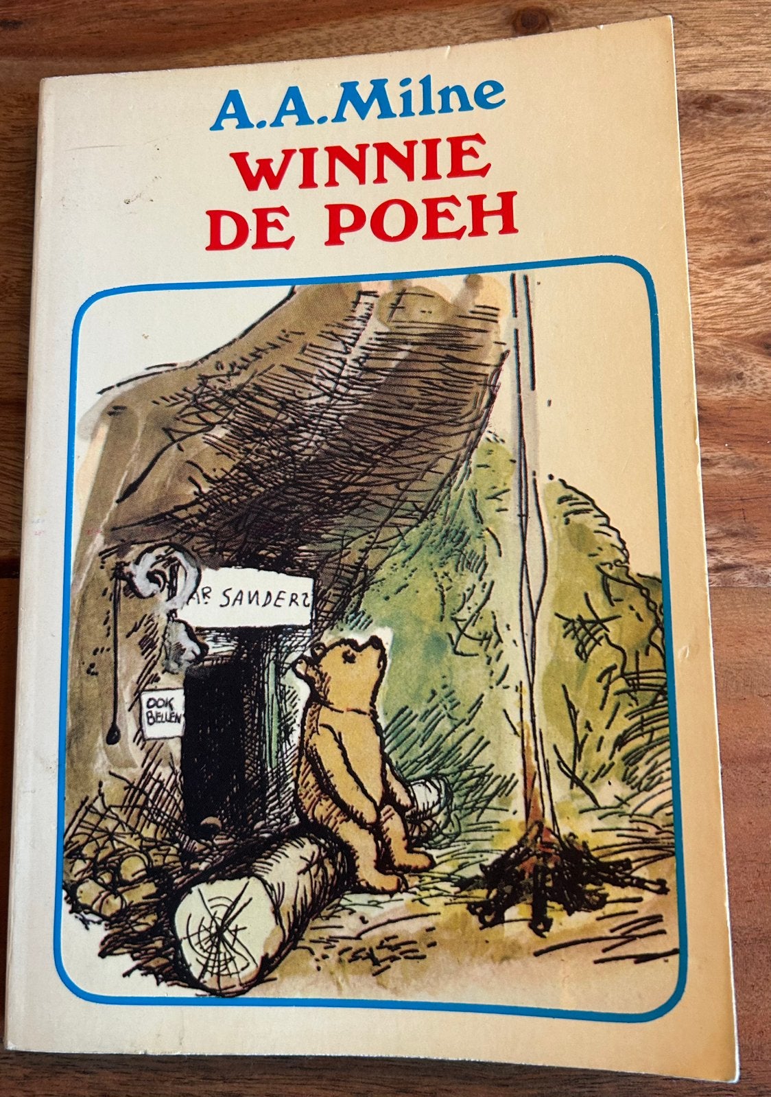 A.A. Milne - Winnie de Poeh - 14e druk 1973 - Van Goor Zonen, Verzamelen, Ophalen of Verzenden, Winnie de Poeh of vrienden, Zo goed als nieuw