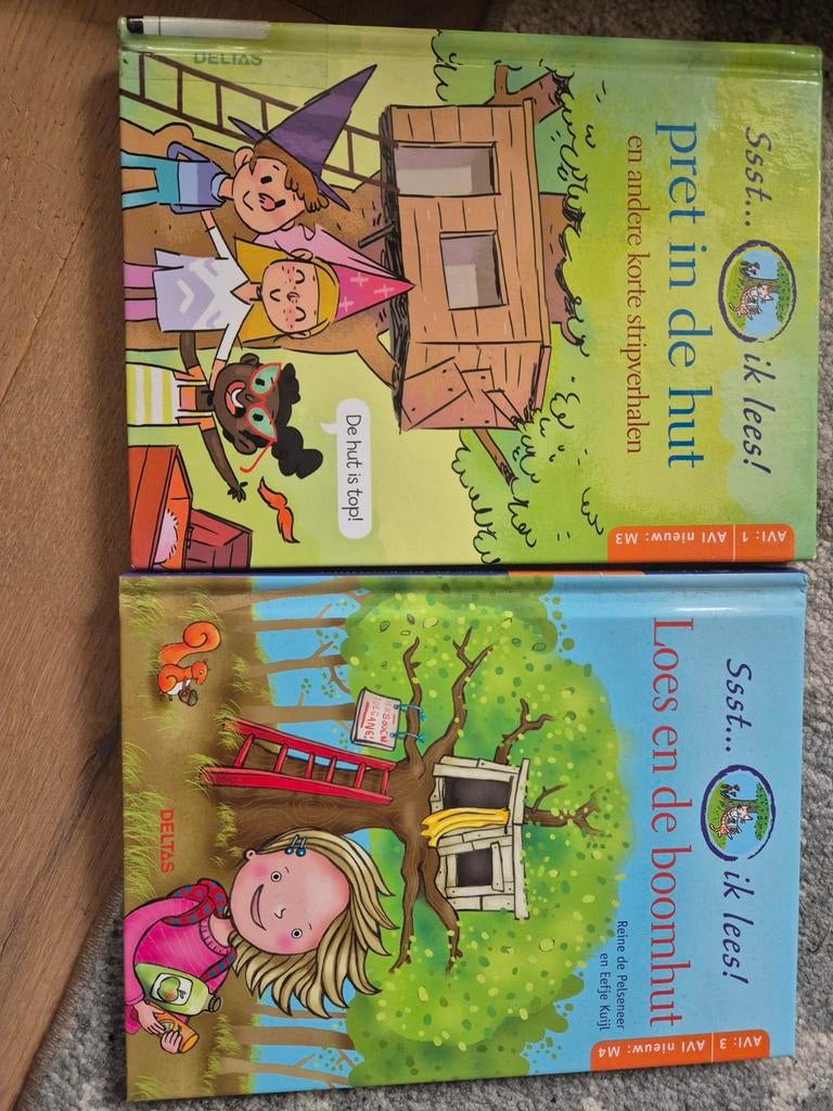 2 leuke kinderboeken AVI 1 M3 en AVI 3 M4 - Ssst... ik lees!, Ophalen of Verzenden, Gelezen, Fictie algemeen