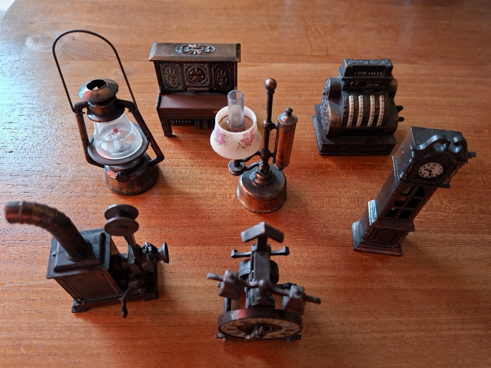 Vintage/Antieke Metalen Miniaturen Puntenslijpers Collectie, Ophalen of Verzenden, Gebruikt