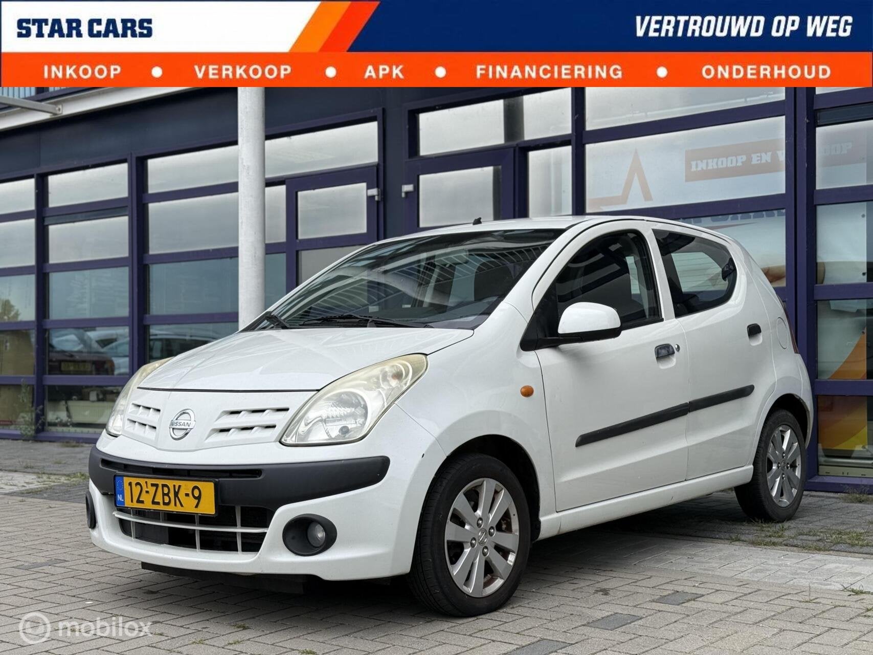 Nissan Pixo 1.0 Look| Airco| APK| NAP | Elek Pakket, Auto's, Voorwielaandrijving, Euro 5, Gebruikt, 200 kg