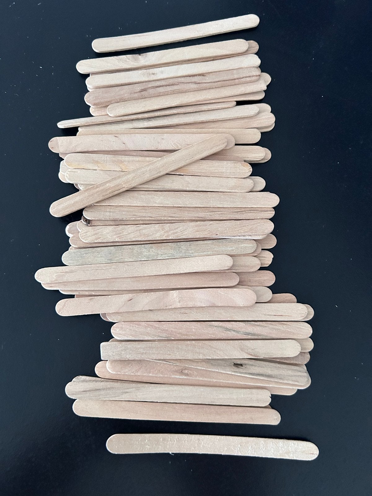 Houten ijsstokjes voor knutselen, Nieuw, Overige merken, Knutselmateriaal, Hout