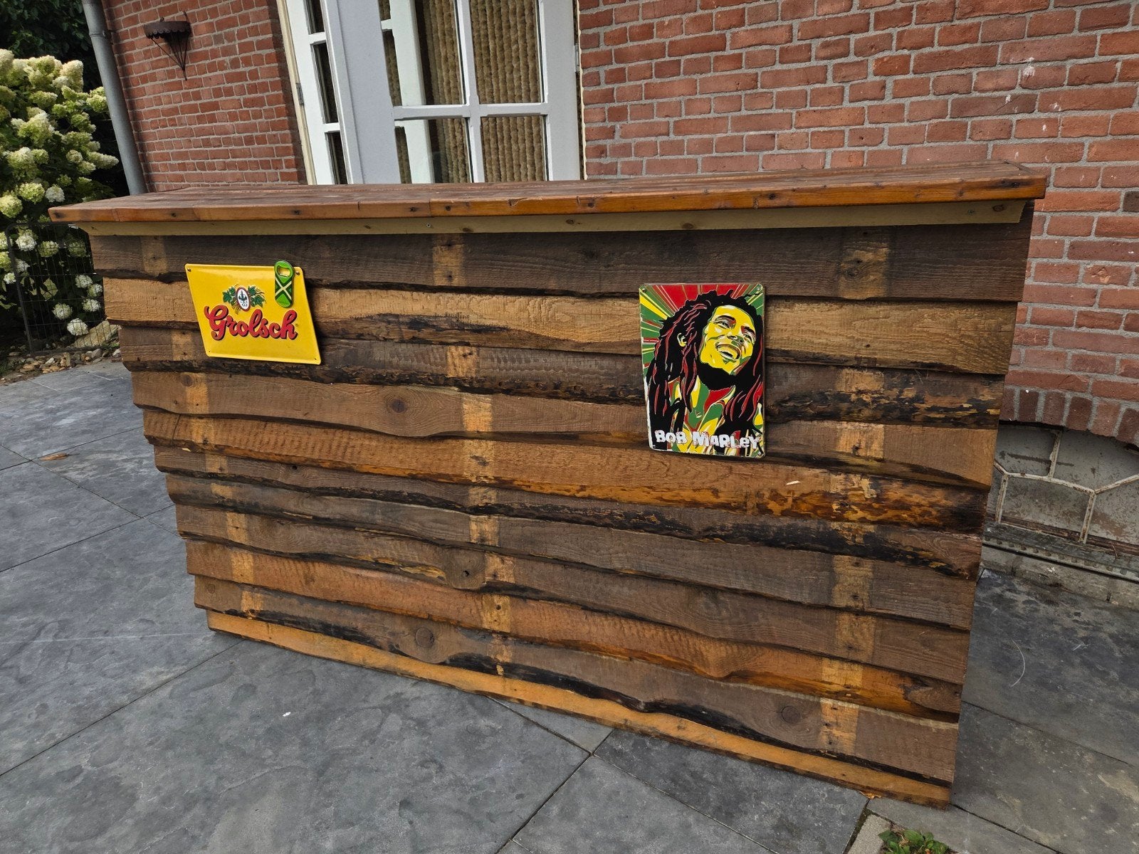 bar inclusief 6 zgan barkrukken, Ophalen, Zo goed als nieuw