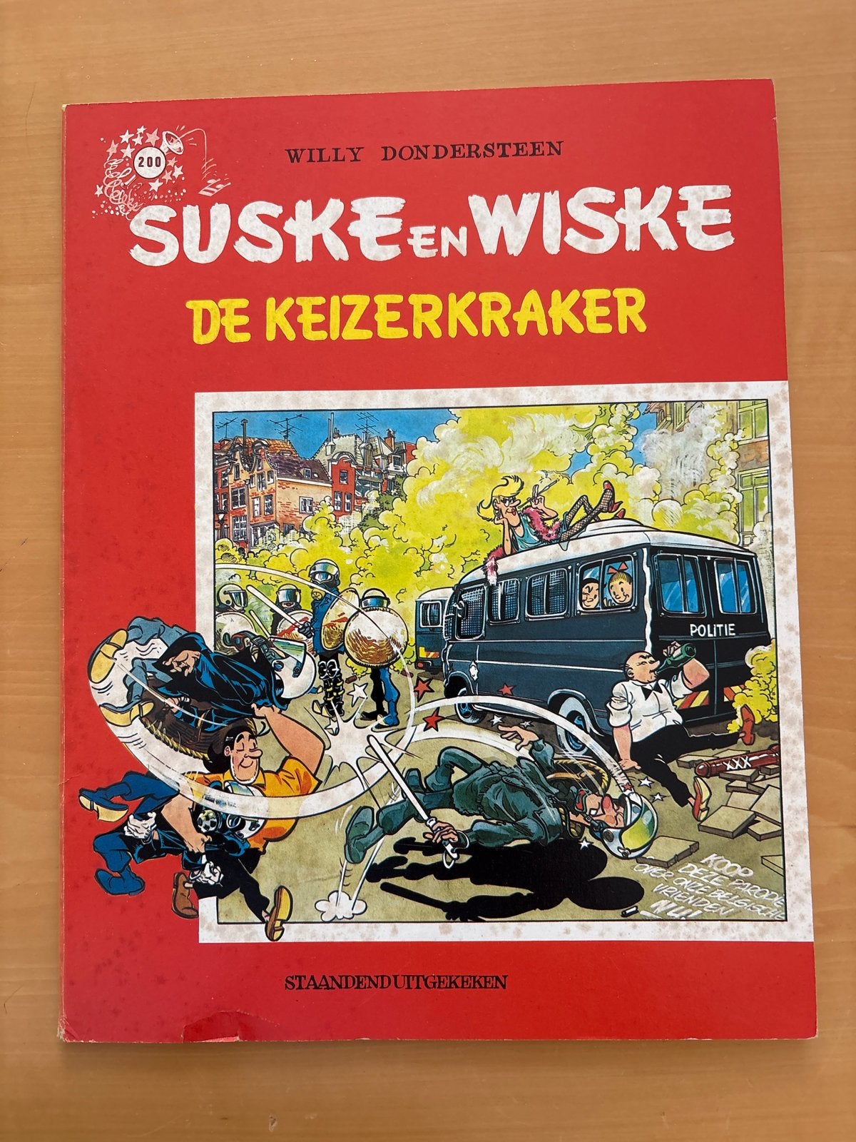 Suske en Wiske - De Keizerkraker (nr. 200), Eén stripboek, Ophalen of Verzenden, Gelezen