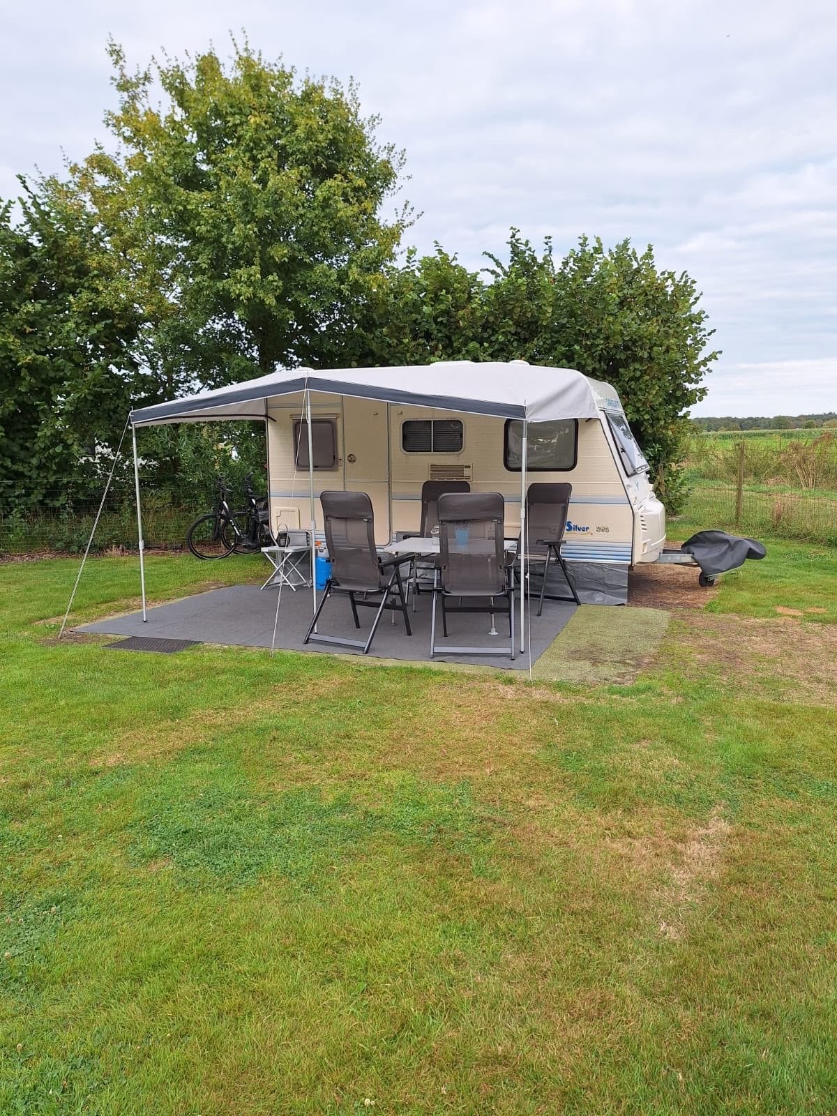 Dorema Vario voortent met aluminium frame, Ophalen, Gebruikt, Polyester, Dorema