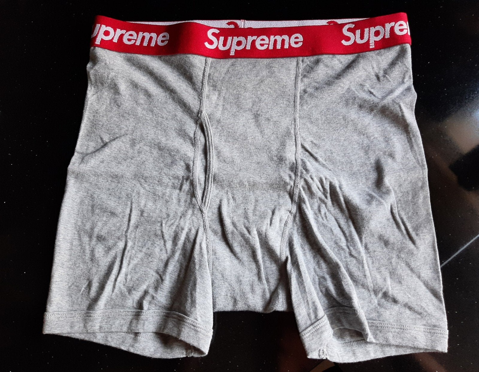 Supreme boxershort, Kleding | Heren, Ondergoed, Verzenden, Grijs, Boxer
