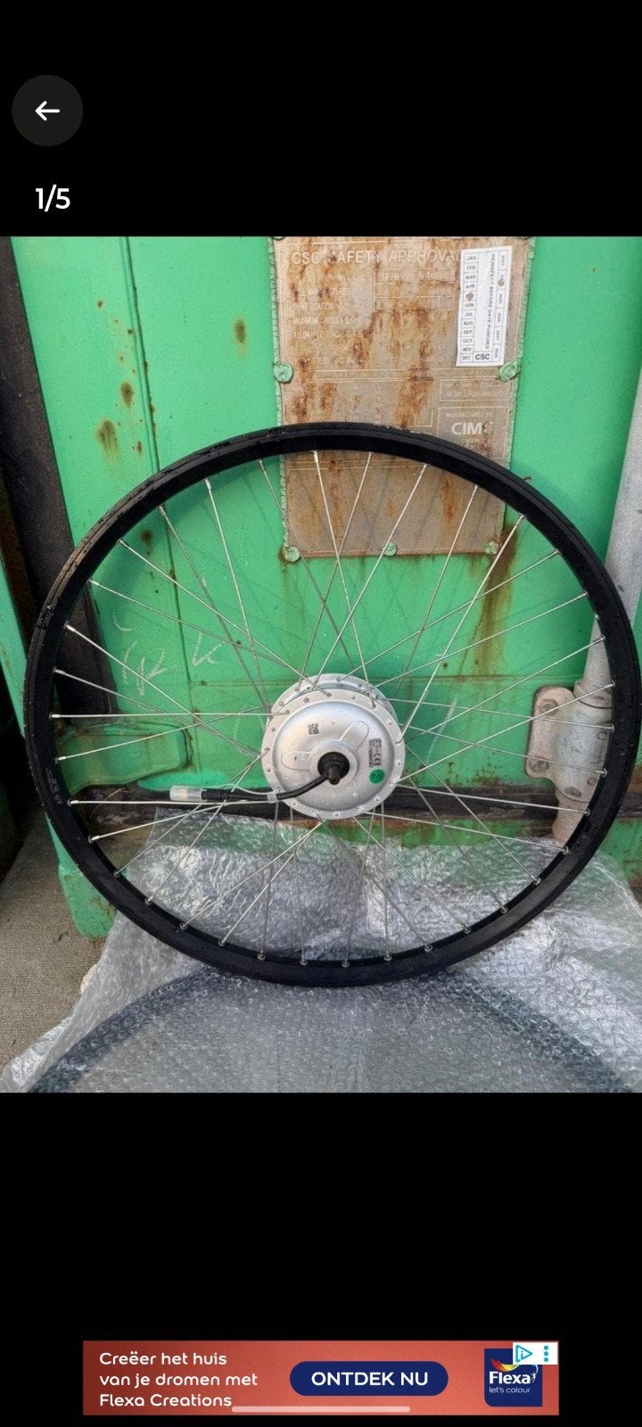 Bafang voorwielmotor 26"/700C/28" DC36V voor e-bike, Elektrische fiets, Nieuw, Ophalen of Verzenden, Motor