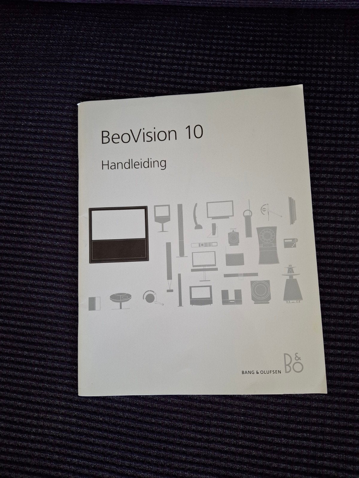 B & O  Beovision 10 , handleiding.  Origineel., Verzenden, Zo goed als nieuw