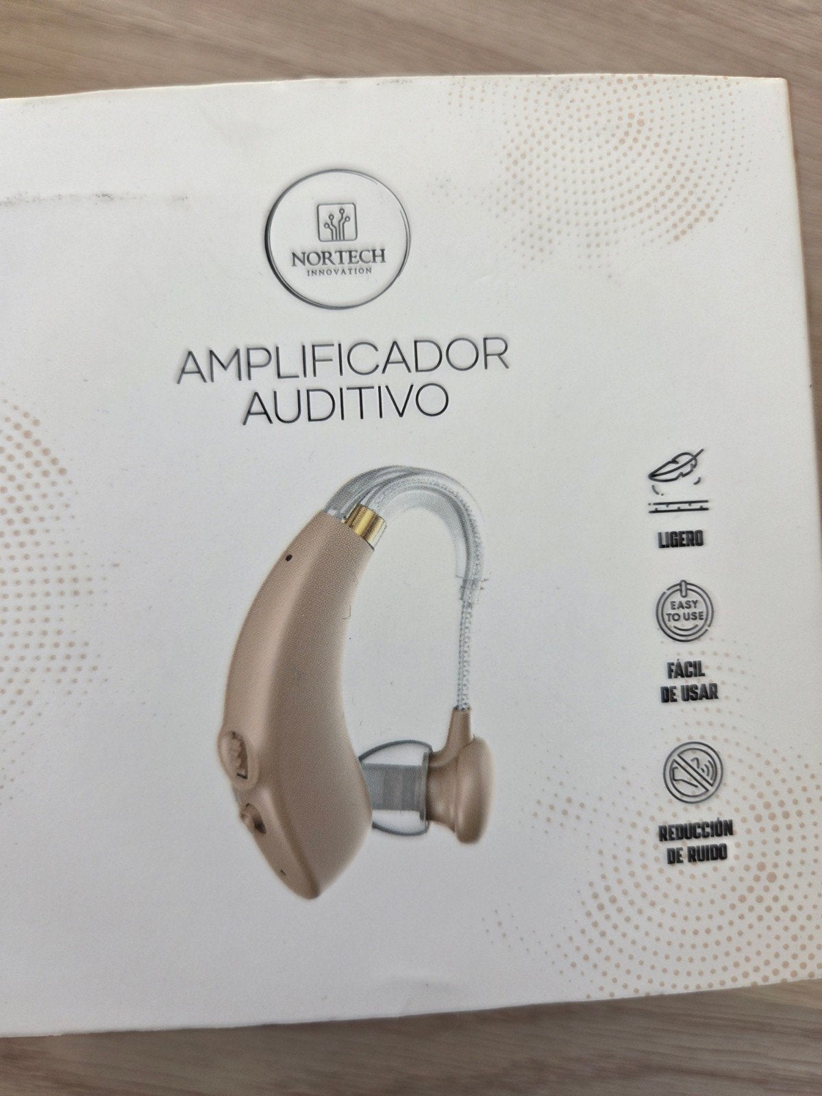 gehoorapparaat nortech amplificador auditivo, Diversen, Ophalen of Verzenden, Nieuw