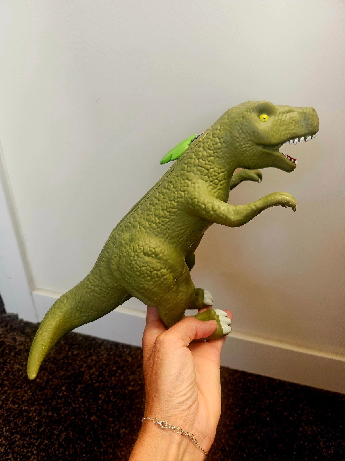 Dinosaurus etui/pennenzak met rits, Kinderen en Baby's, Speelgoed | Overig, Ophalen of Verzenden