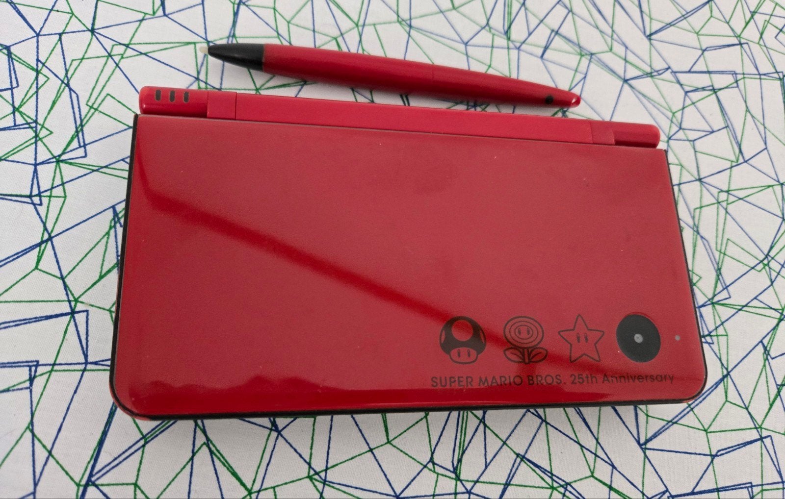 Nintendo DSi XL 25th Super Mario Anniversary, Ophalen of Verzenden, Gebruikt, Rood, Dsi