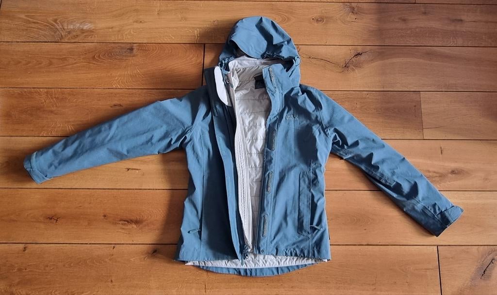 Jack Wolfskin meisjes/dames winterjas 3in1 maat S/170, Kinderen en Baby's, Kinderkleding | Maat 170, Gebruikt, Meisje, Ophalen