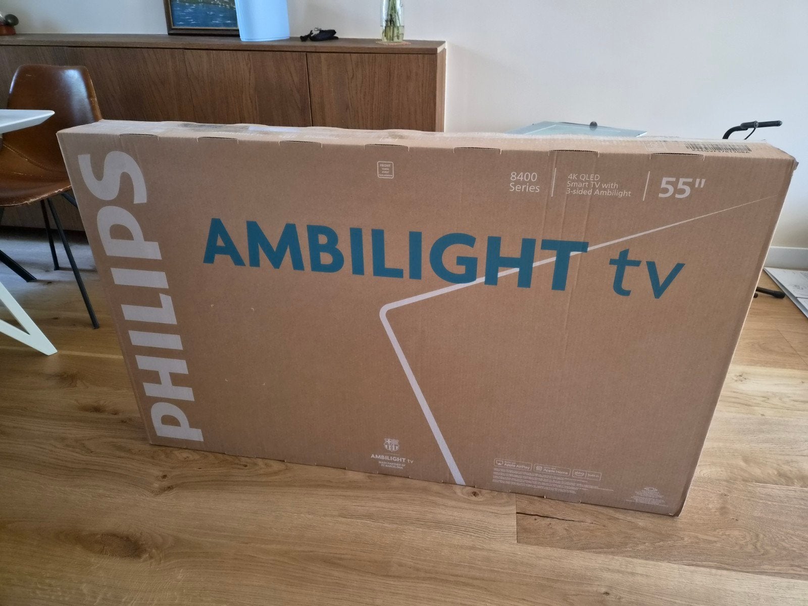 Nieuwe Philips Ambilight TV 55 inch, Philips, Nieuw, 120 Hz, Ophalen of Verzenden