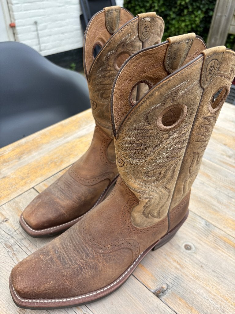 originele Ariat Cowboy boots, Kleding | Heren, Bruin, Boots, Ophalen of Verzenden, Zo goed als nieuw