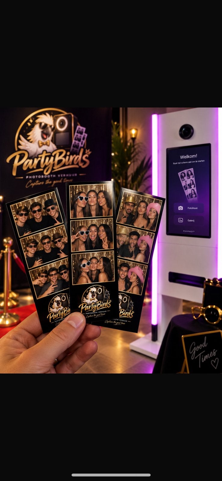 Photoboots huren vanaf €179,- | verschillende functies, Ophalen, Zo goed als nieuw
