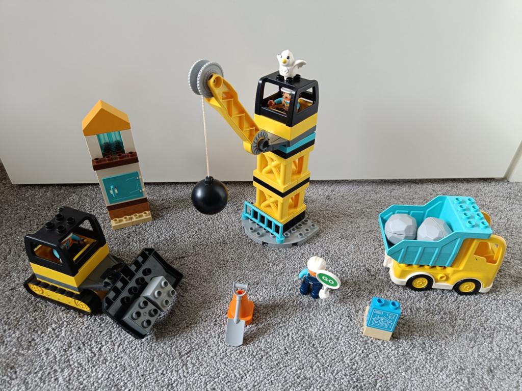 Duplo sloopkogel afbraakwerkzaamheden 10932, Ophalen of Verzenden, Zo goed als nieuw, Complete set, Duplo