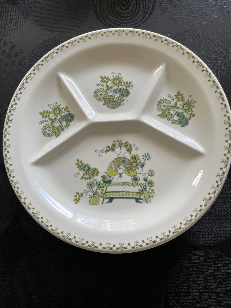 fondueborden, Ophalen of Verzenden, Zo goed als nieuw, Overige stijlen, Bord(en)