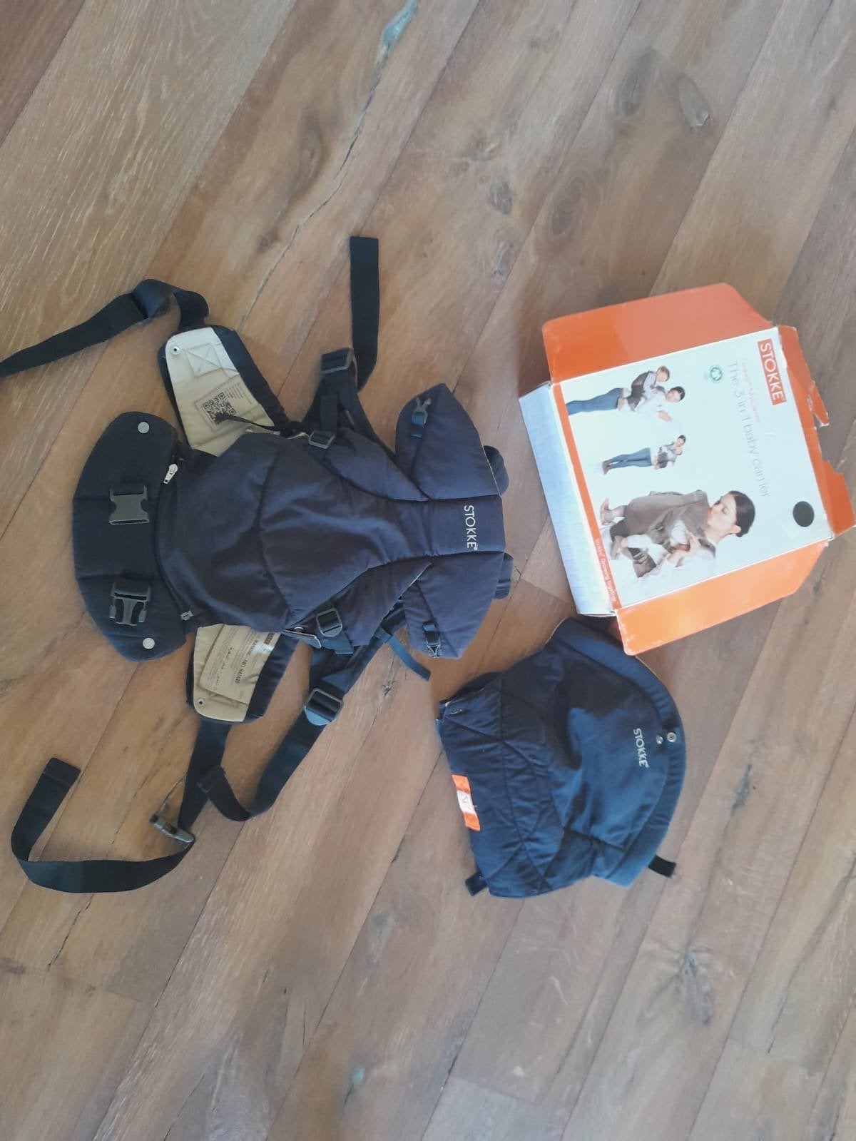 Stokke MyCarrier 3-in-1 Draagzak -, Gebruikt, Buik, Rug of Zij, Draagzak, Ophalen