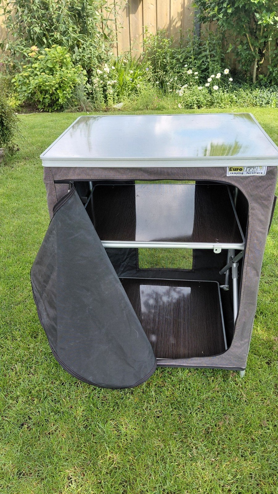 Campingkast 65x52x85cm - Euro Trail, Ophalen, Zo goed als nieuw, Campingkast
