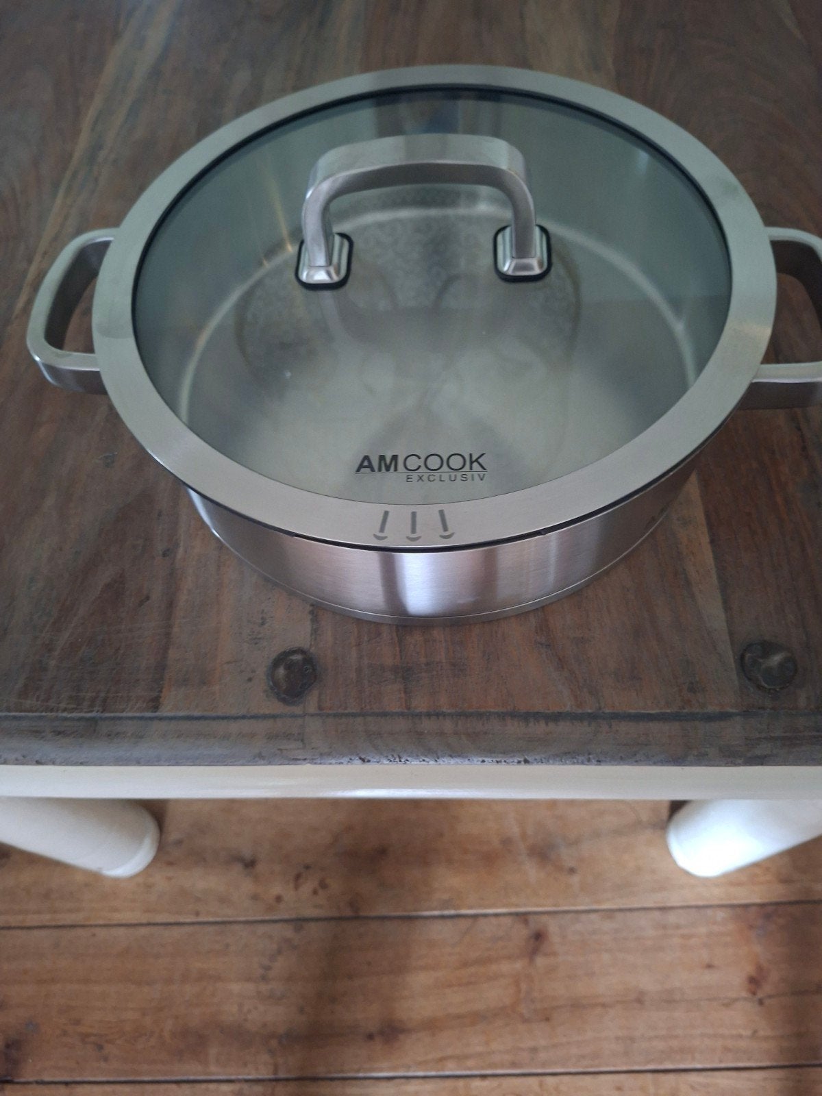 Am Cook  downdraft braadpan, Ophalen, Nieuw, Rvs