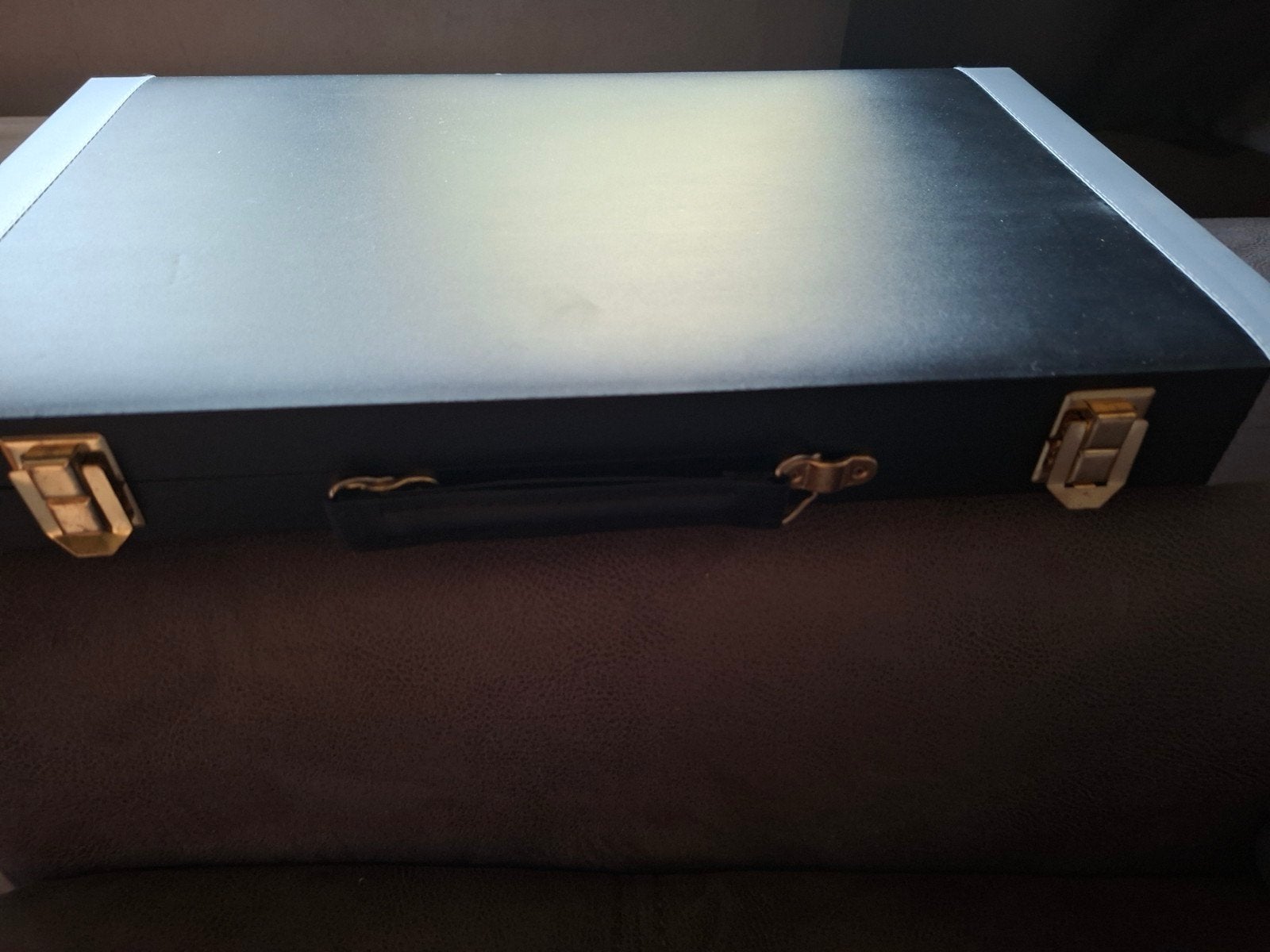 backgammon koffer groot, Hobby en Vrije tijd, Gezelschapsspellen | Bordspellen, Ophalen of Verzenden