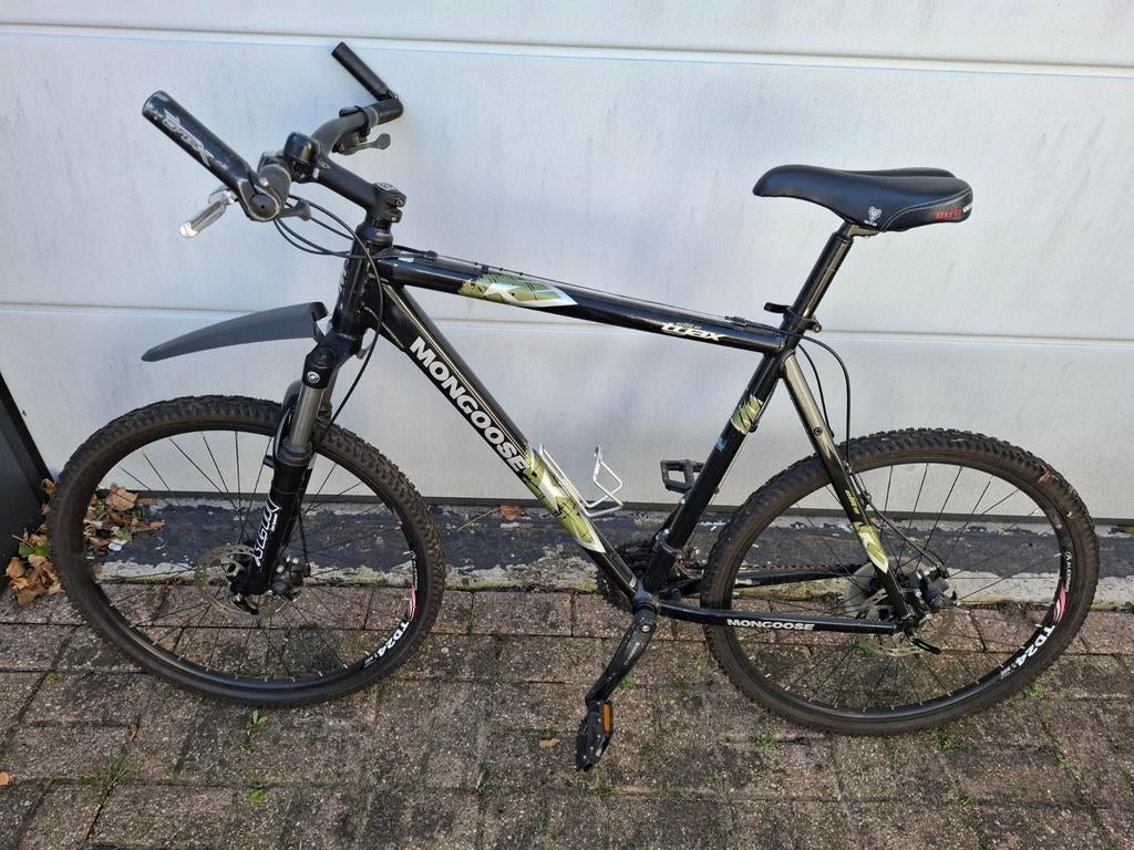 Mongoose MTB XL 24 versnellingen Shimano schijfremmen, Fietsen en Brommers, Gebruikt, Hardtail, Heren, Schijfrem