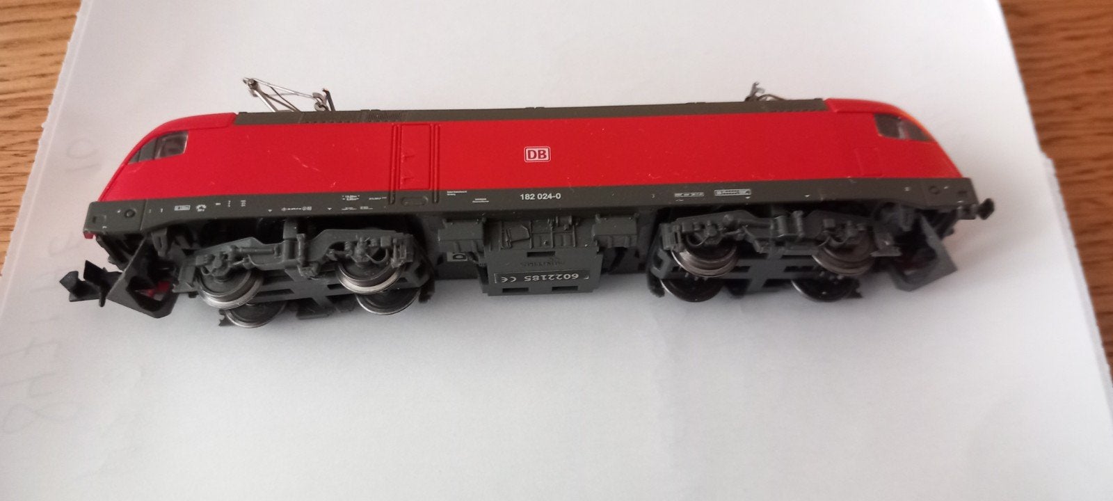 Te koop minitrix electrische lok  DB 182 024- o Digitaal, Gebruikt, Verzenden, Trix, Gelijkstroom
