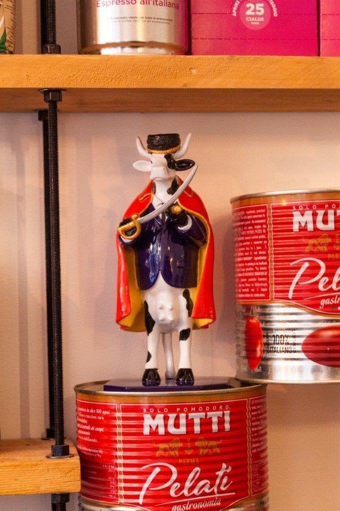 Nieuw Cow Parade koe Time to Celebrate gratis verzending., Antiek en Kunst, Kunst | Designobjecten, Ophalen of Verzenden, Beeld