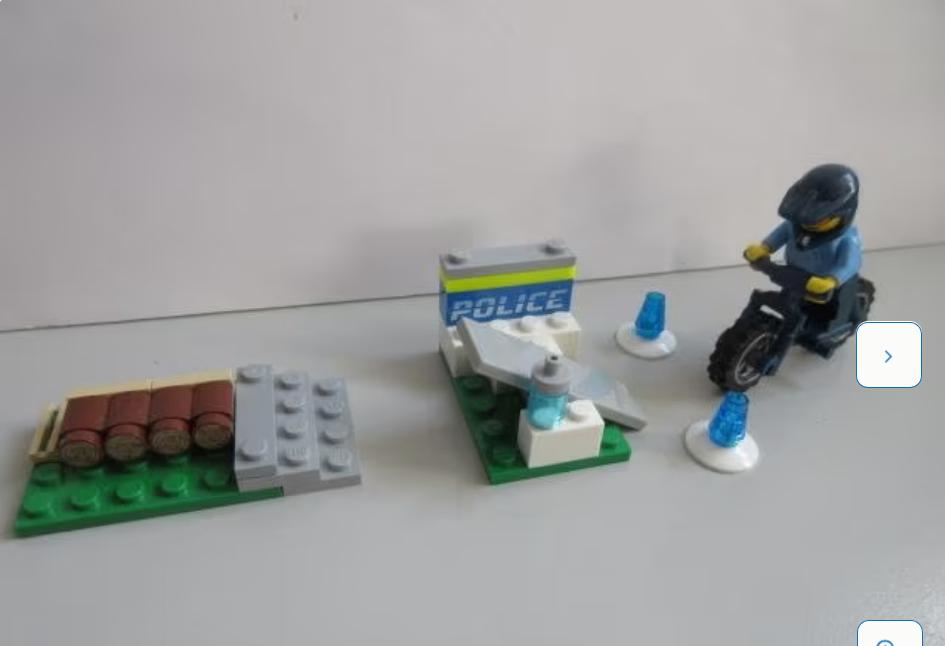 30638 Politie Motor Training met bouwtekening, Ophalen of Verzenden, Zo goed als nieuw, Complete set, Lego
