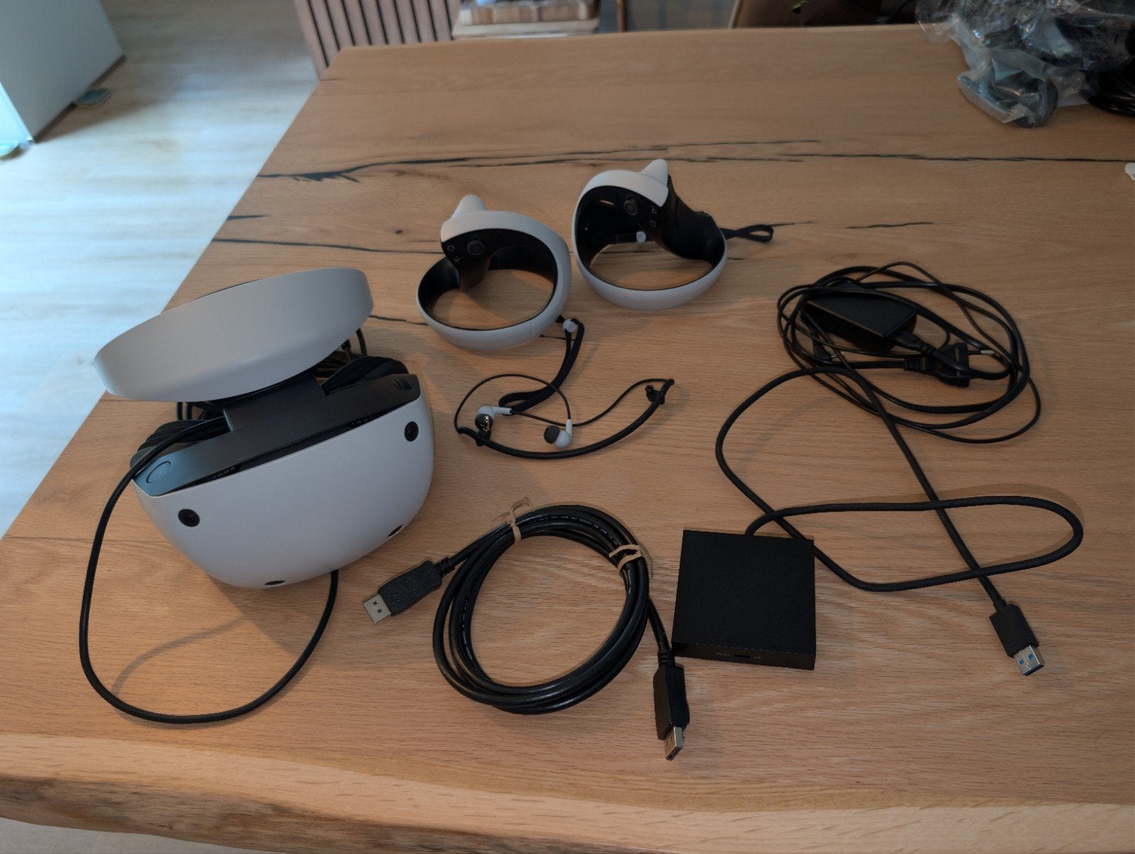 Sony PlayStation VR2 Headset + PC adapter (Steam VR), Ophalen of Verzenden, Zo goed als nieuw, VR-bril, Sony PlayStation