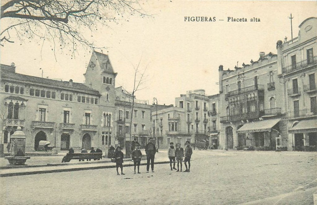 701-265-061 Figueras Placeta Alta, Ophalen of Verzenden, Voor 1920, Spanje