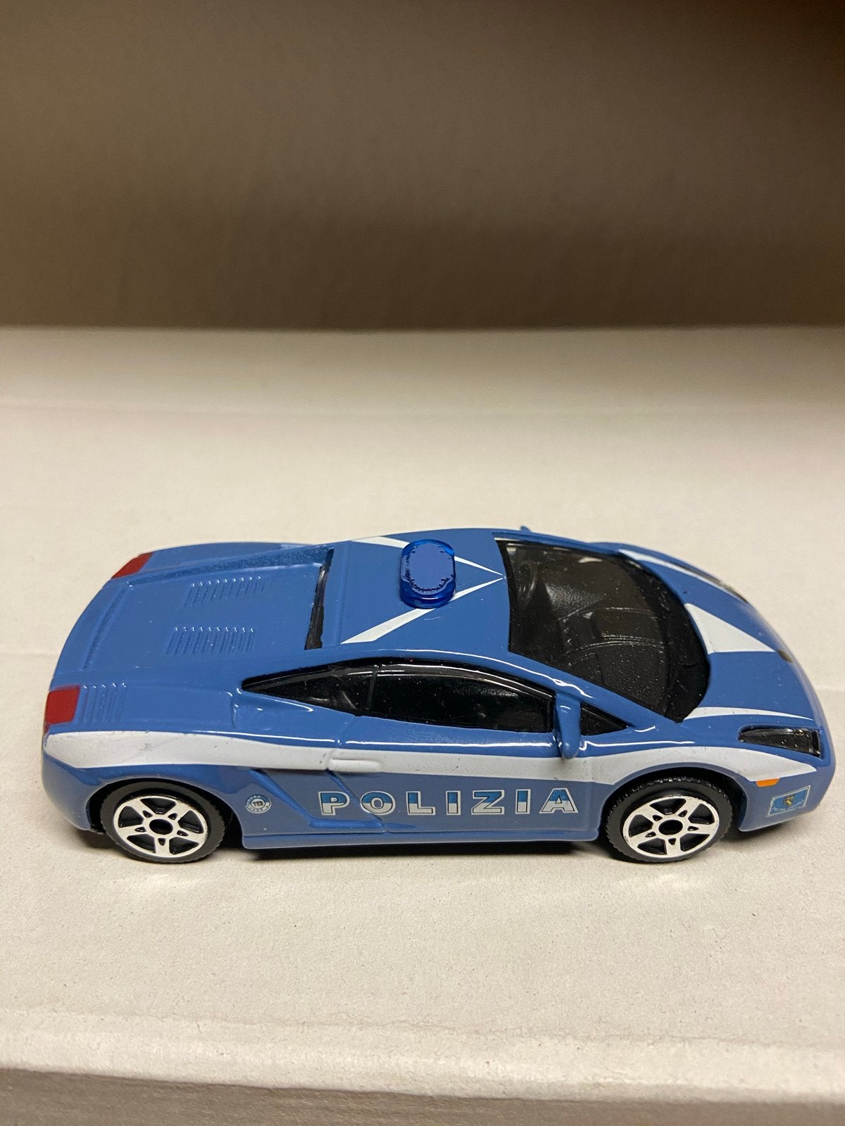 Lamborghini Gallardo Polizia Speelgoedauto, Ophalen of Verzenden, Zo goed als nieuw