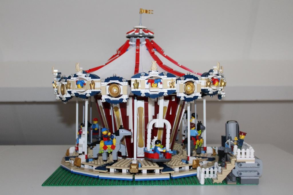 Lego 10196 Grand Carousel Grote draaimolen | Collectors Item, Compleet, Lego, Ophalen of Verzenden, Zo goed als nieuw