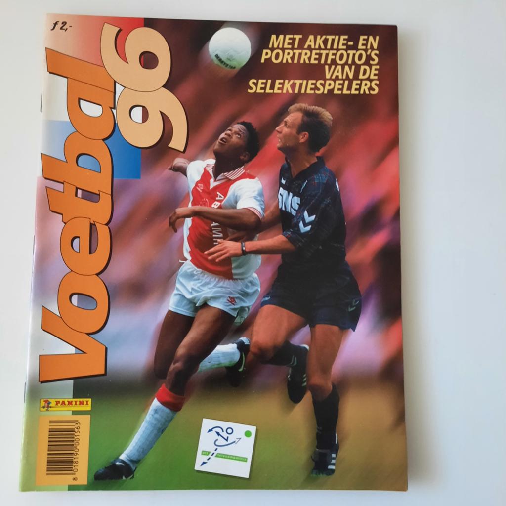 Voetbal 96 PANINI  LEEG ALBUM !, Ophalen of Verzenden
