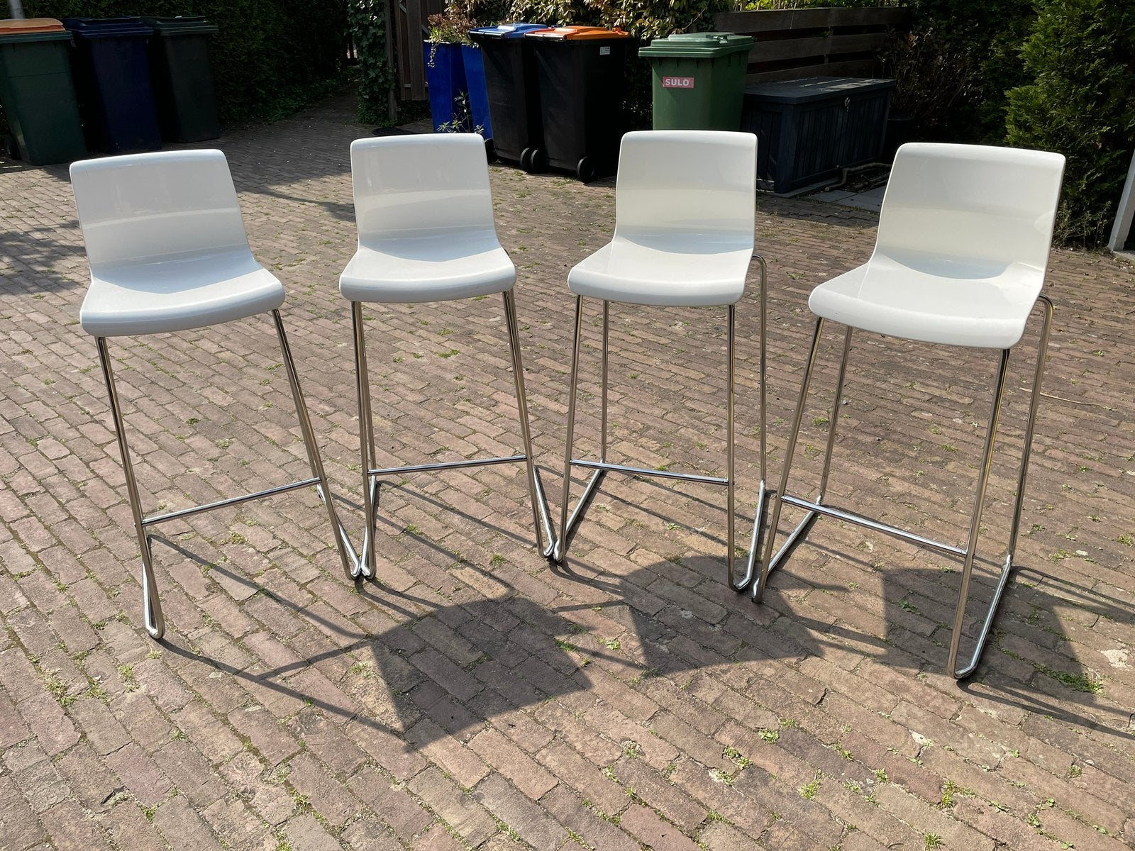 Glenn ikea barkruk 4 stuks, Ophalen, Gebruikt, 60 tot 90 cm