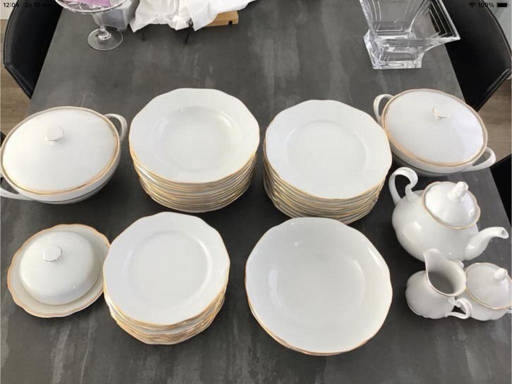 Nieuw Bohemia servies voor 12 personen, Ophalen, Nieuw, Overige stijlen, Porselein