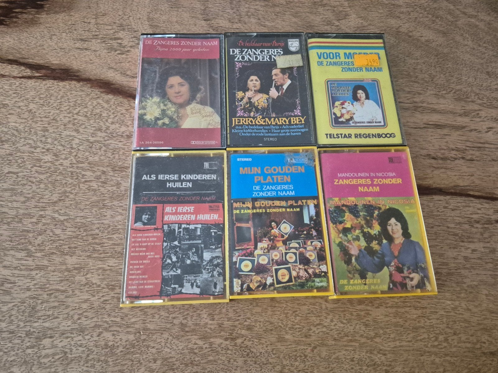 Cassettebandjes Zangeres Zonder Naam 6 stuks, Cd's en Dvd's, Ophalen of Verzenden, Gebruikt, Nederlandstalig
