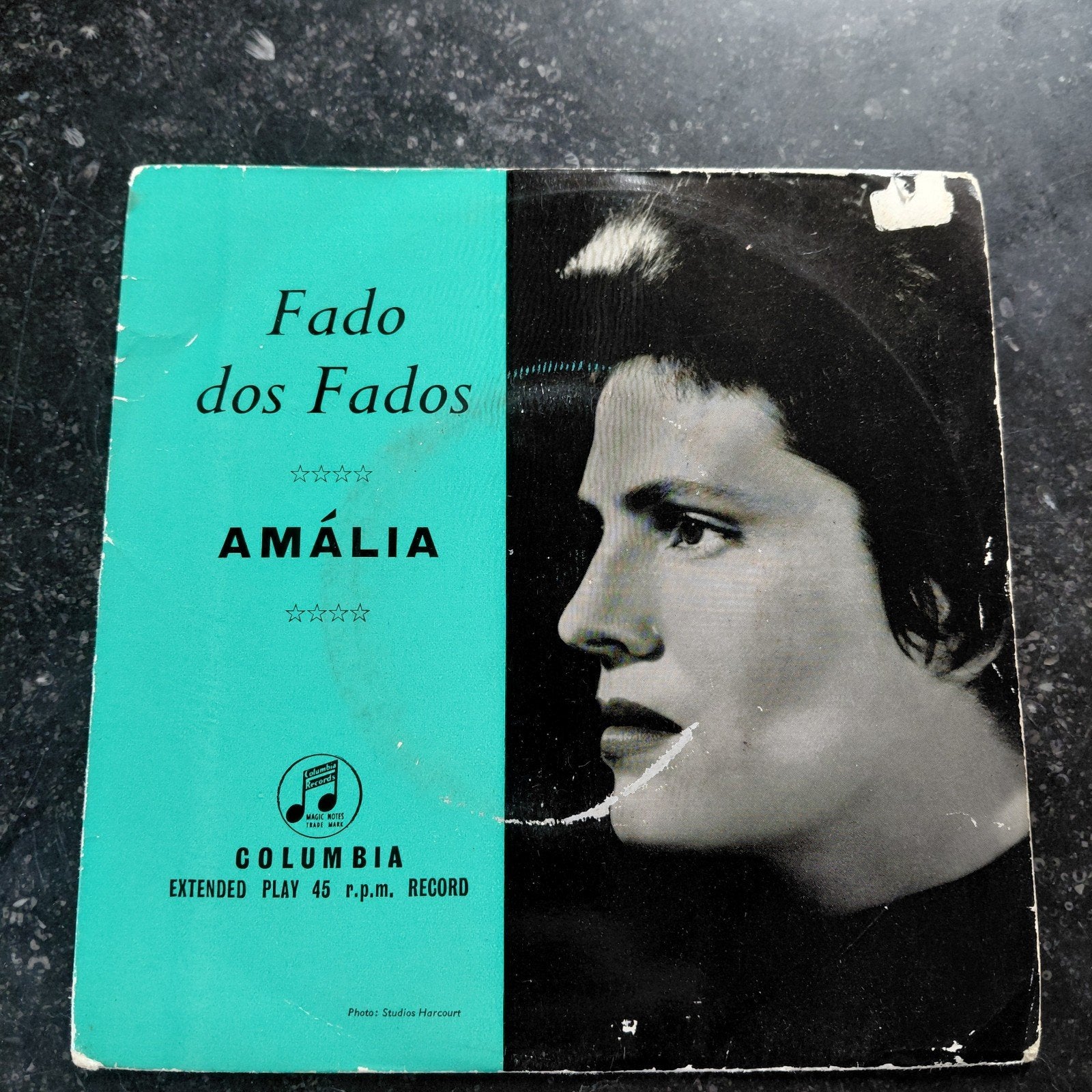 Amália - Fado dos Fados (EP, Columbia), Ophalen of Verzenden, Gebruikt, 7 inch, EP
