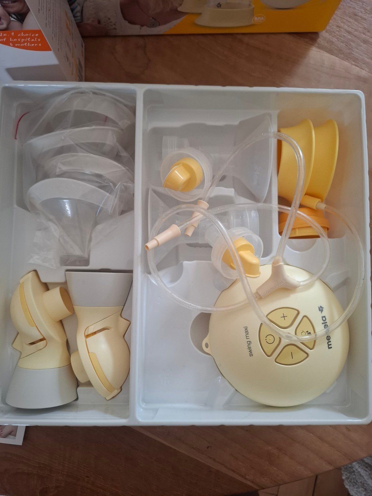 Medela Swing Maxi Flex dubbele elektrische borstkolf, Ophalen of Verzenden, Zo goed als nieuw