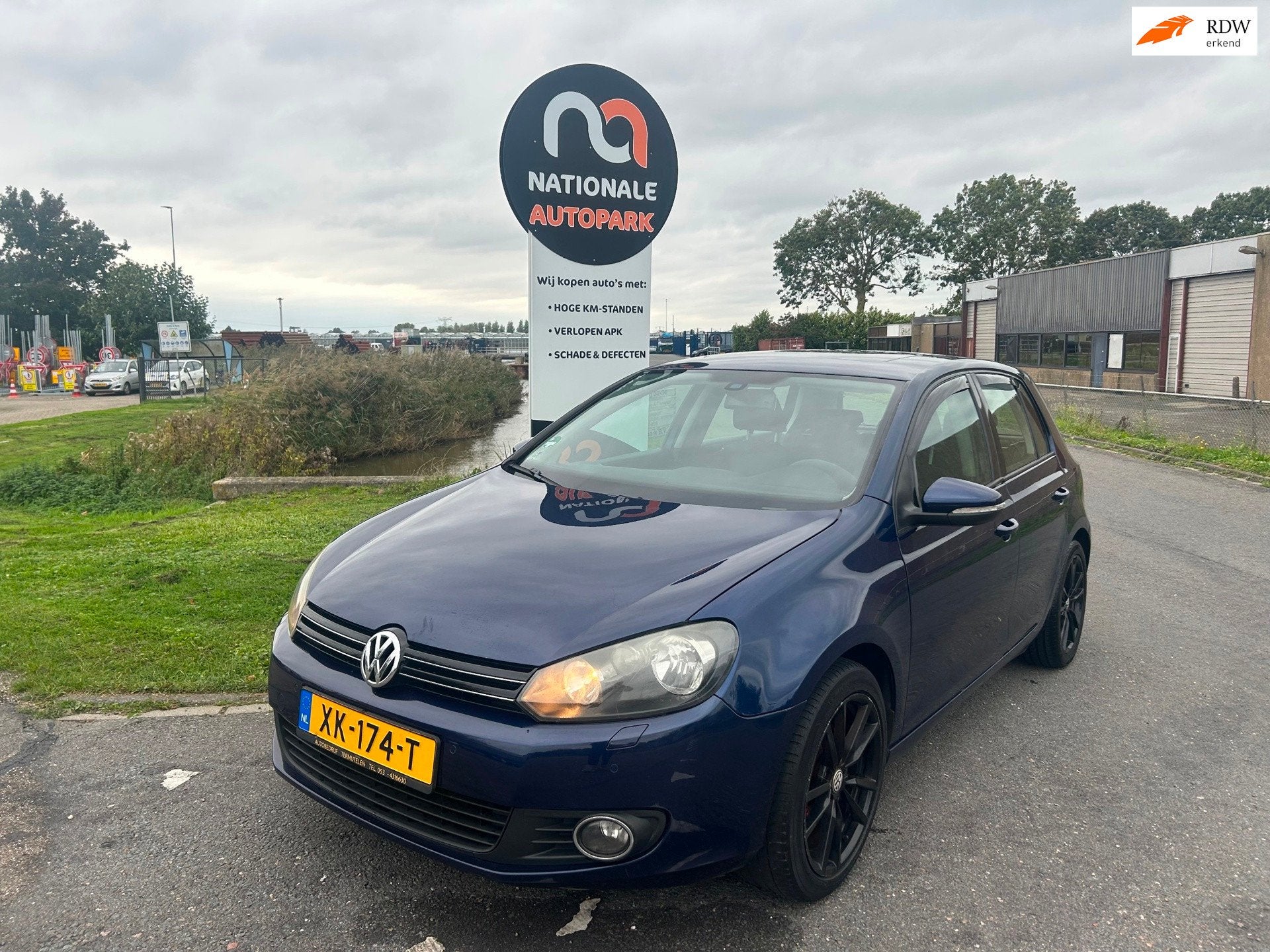 Volkswagen Golf | 2009 | 1.4 TSI Trendline 122 pk | Handgesc, Euro 5, Gebruikt, 4 cilinders, Blauw