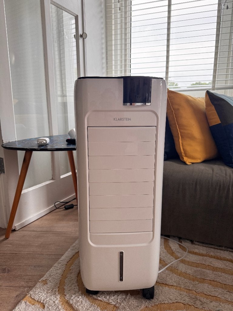 Klarstein Sonnendeck 3-in-1 Air Cooler, Witgoed en Apparatuur, Ventilatoren, Ophalen, Ventilator met afstandsbediening, Zo goed als nieuw