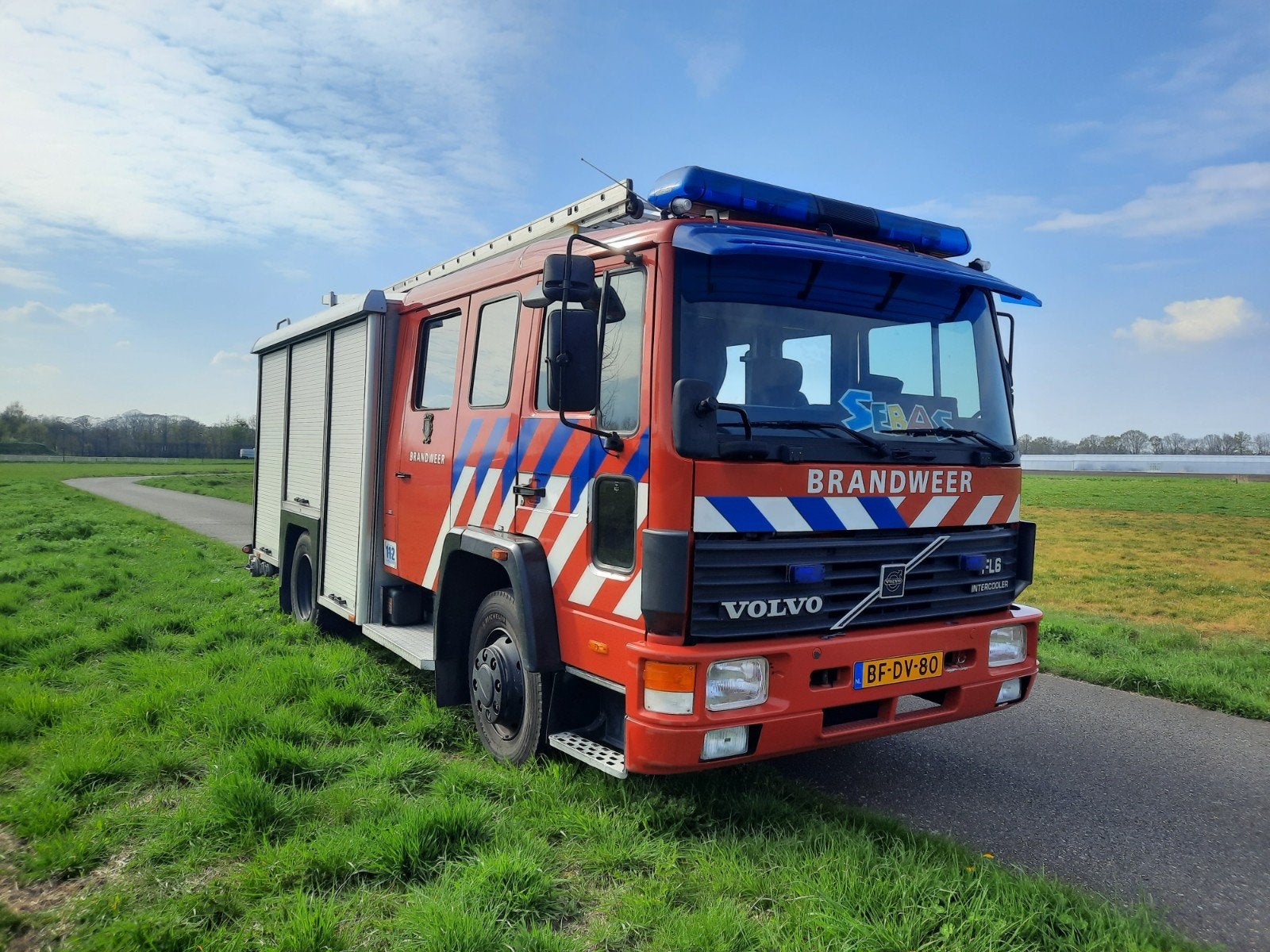 volvo fl6 brandweerwagen, Auto's, Achterwielaandrijving, Particulier, Volvo, Te koop