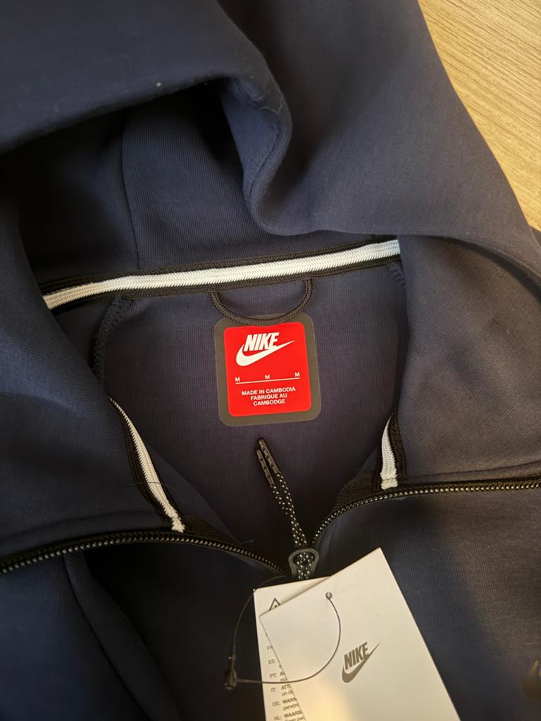 Nike tech fleece, Ophalen of Verzenden, Zo goed als nieuw, Blauw