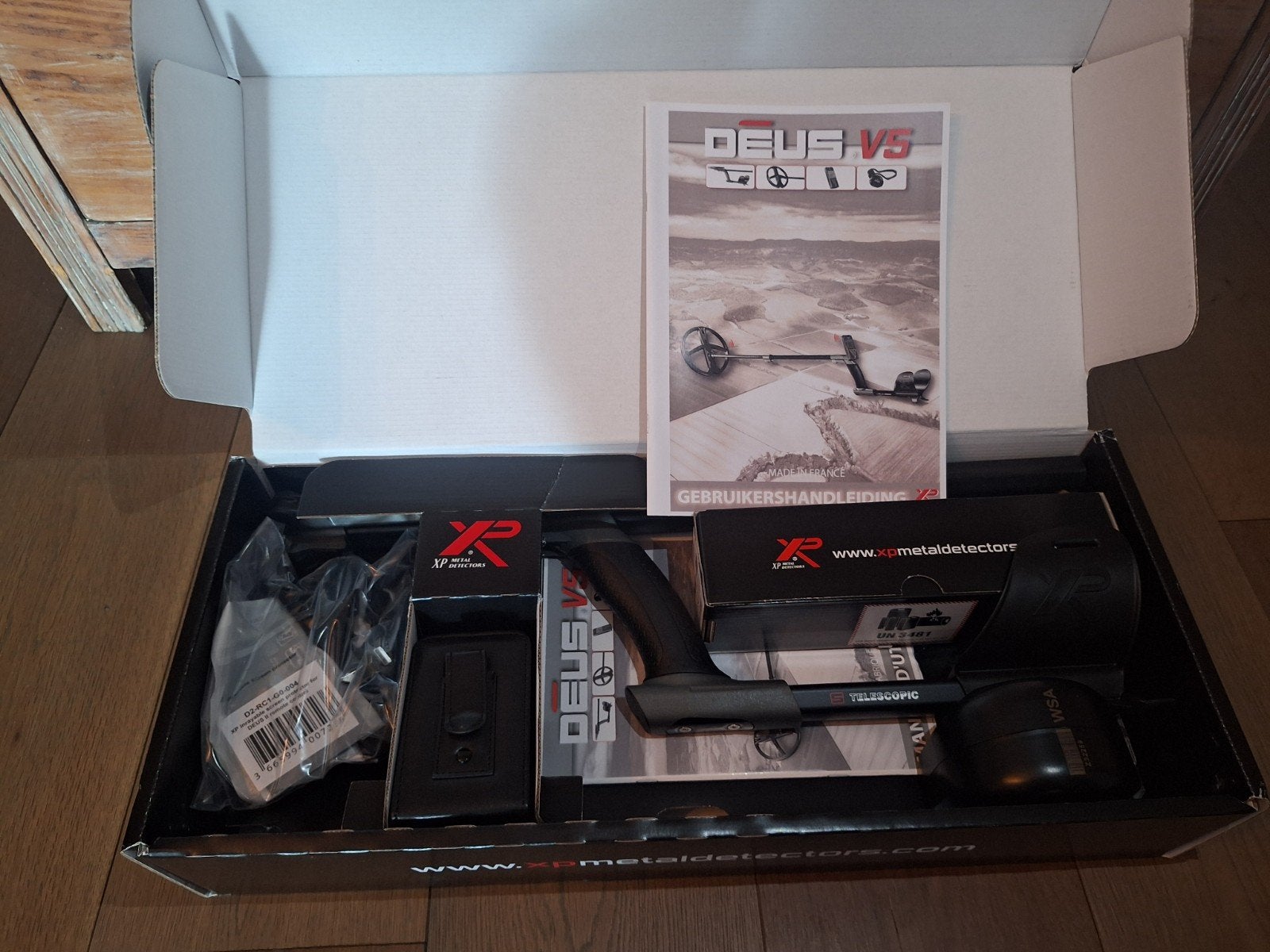 Metaaldetector XP Deus 22 cm X35 WSA MI6 PROMO, Hobby en Vrije tijd, Ophalen, Overige merken