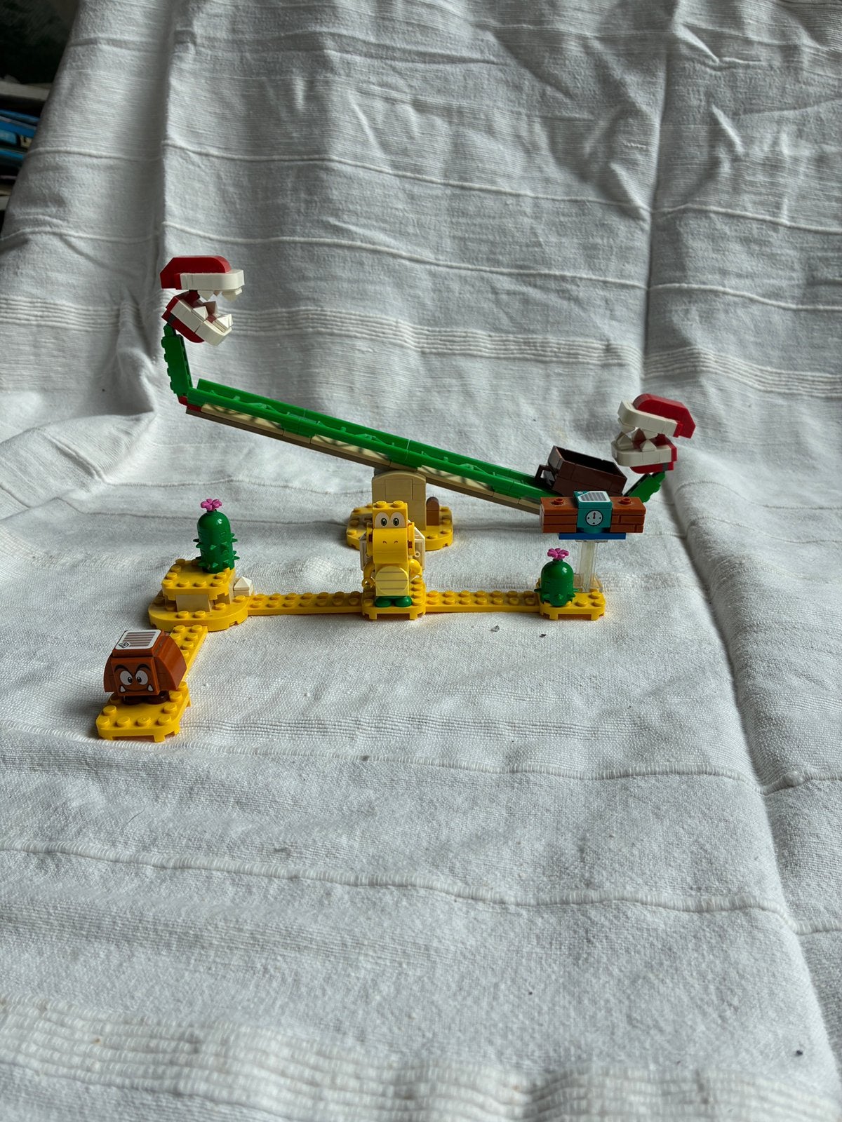 Mario Lego piranhaplant powerslide 71365, Ophalen of Verzenden, Zo goed als nieuw