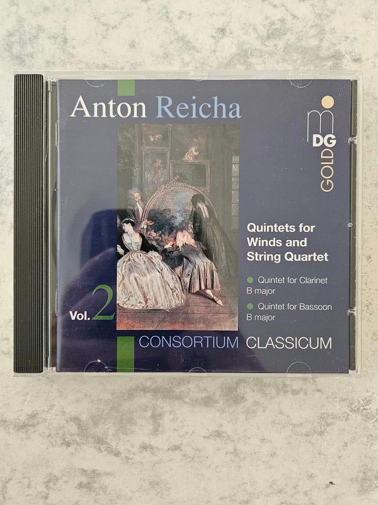 Anton Reicha – Quintets for Winds and String Quartet (Vol. 2, Ophalen of Verzenden, Romantiek, Zo goed als nieuw, Kamermuziek