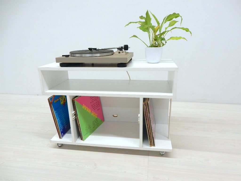 vintage kast 1970 tv meubel lp kast tv meubel mid century, Ophalen of Verzenden, Huis en Inrichting