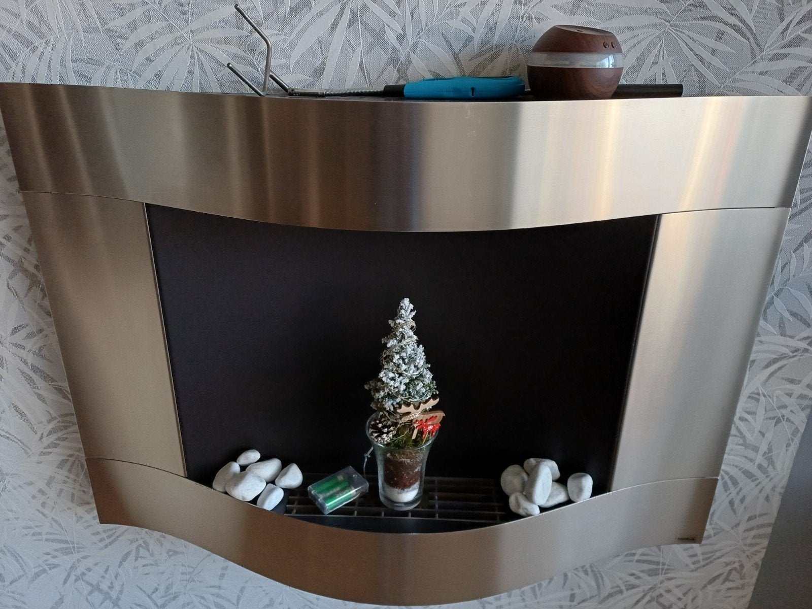 Blomus bio ethanol haard, Huis en Inrichting, Ophalen of Verzenden, Vrijstaande haard, Overige soorten